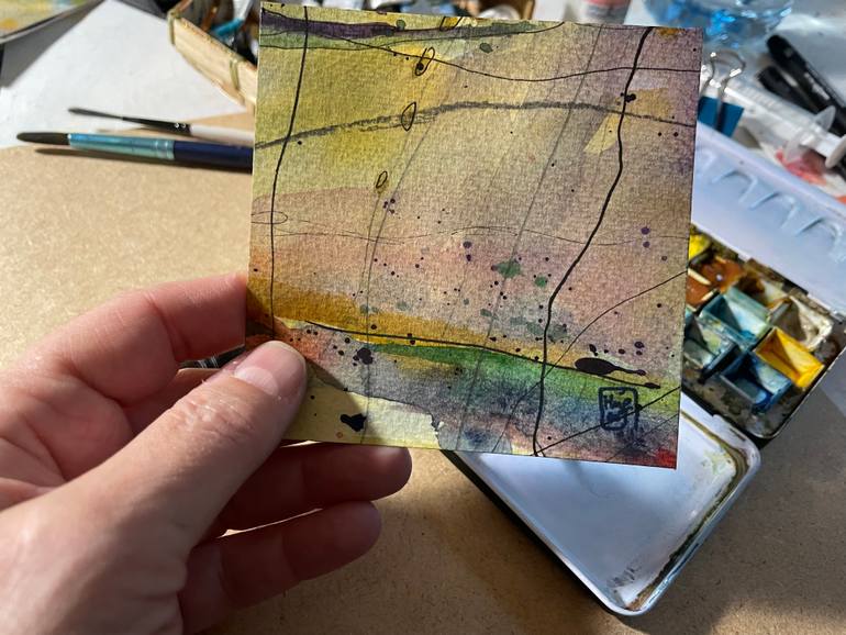 Original Contemporary Abstract Painting by Sophie Gaiardo