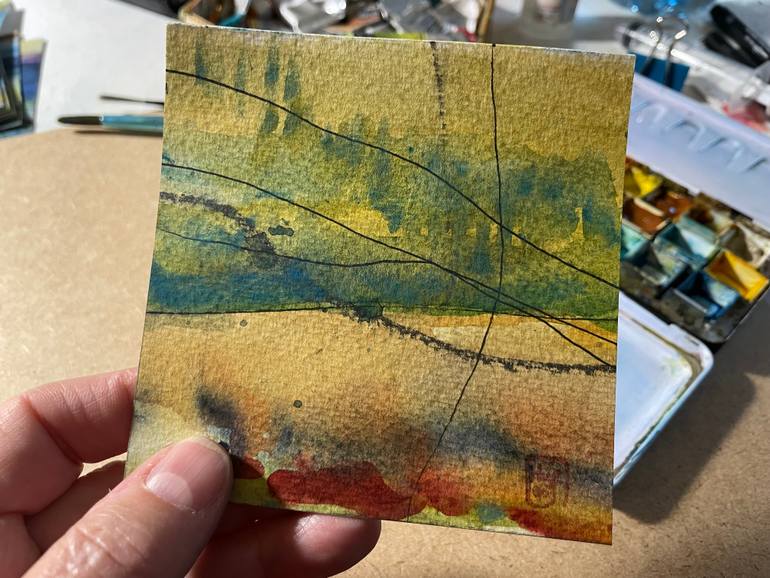Original Contemporary Abstract Painting by Sophie Gaiardo