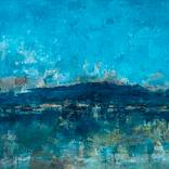 Blue landscape by Sophie Gaiardo