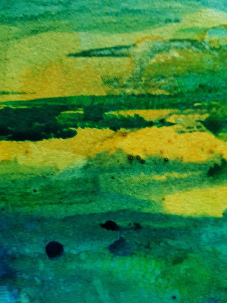 Original Impressionism Nature Drawing by Sophie Gaiardo