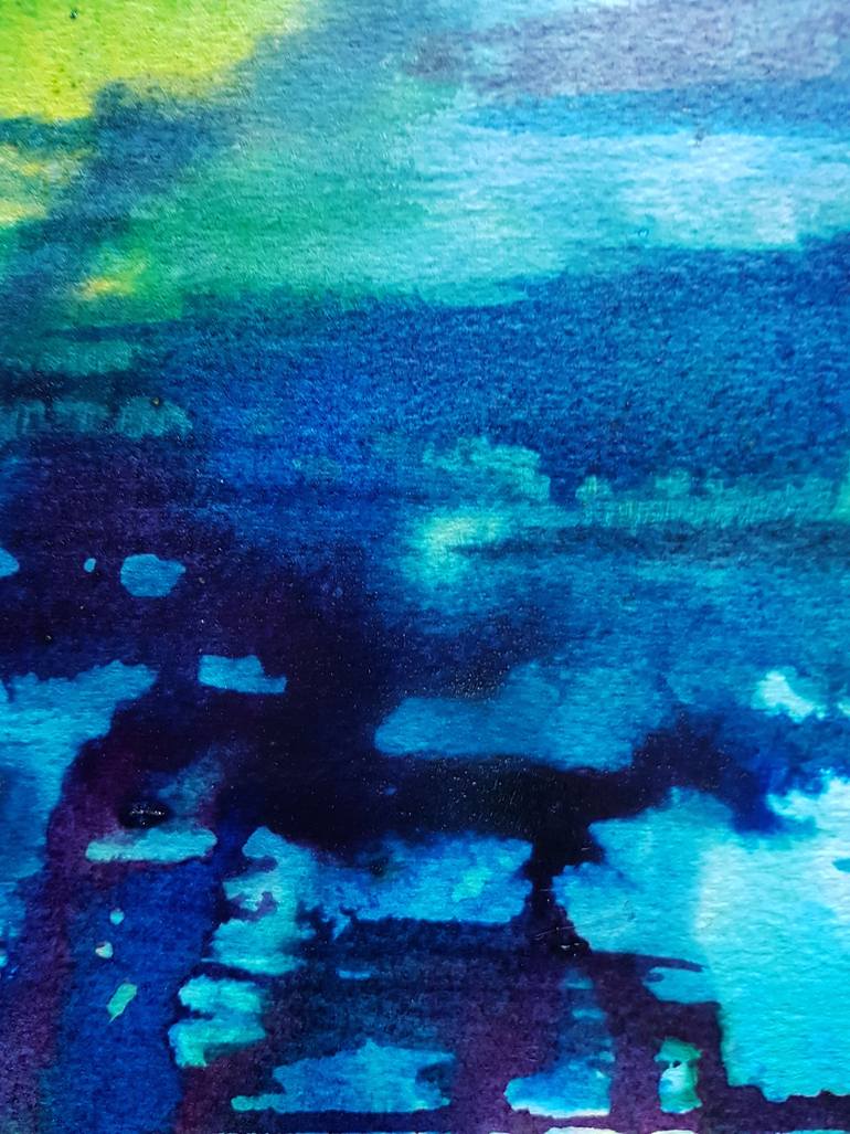 Original Impressionism Nature Drawing by Sophie Gaiardo