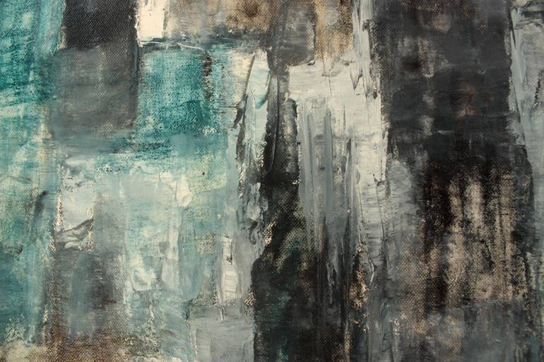Original Abstract Cities Painting by Sophie Gaiardo