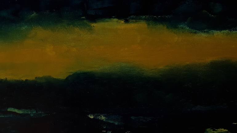 Original Abstract Seascape Painting by Sophie Gaiardo