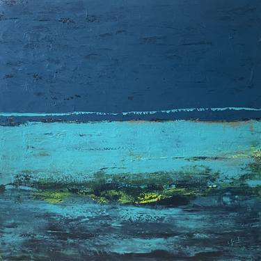 Original Abstract Seascape Paintings by Sophie Gaiardo