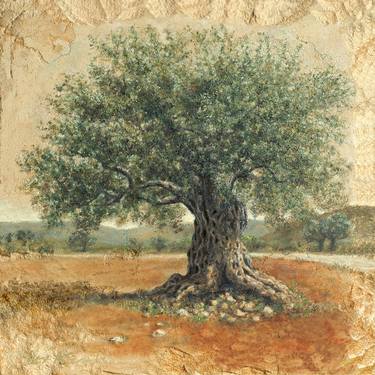 Print of Realism Tree Printmaking by Miki Karni