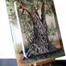 Original oil painting on stone, 'ancient olive tree trunk, the natural texture of the stone is used as part of the painting.
Stone Size: 40'' 40 cm from. Connected to the poly carbonate board.
Continue painting painted on board
Size including 52 to 52 cm
With the possibility of hanging.