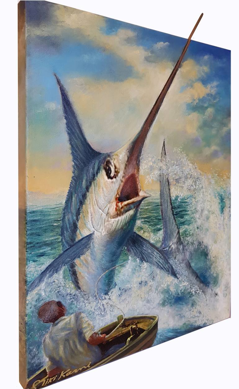 Original Other Animal Painting by Miki Karni