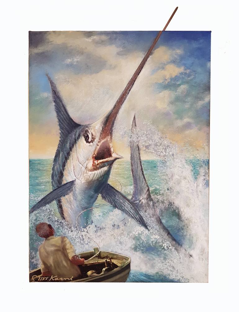 Original Other Animal Painting by Miki Karni