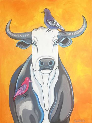 Original Animal Paintings by Fredi Gertsch