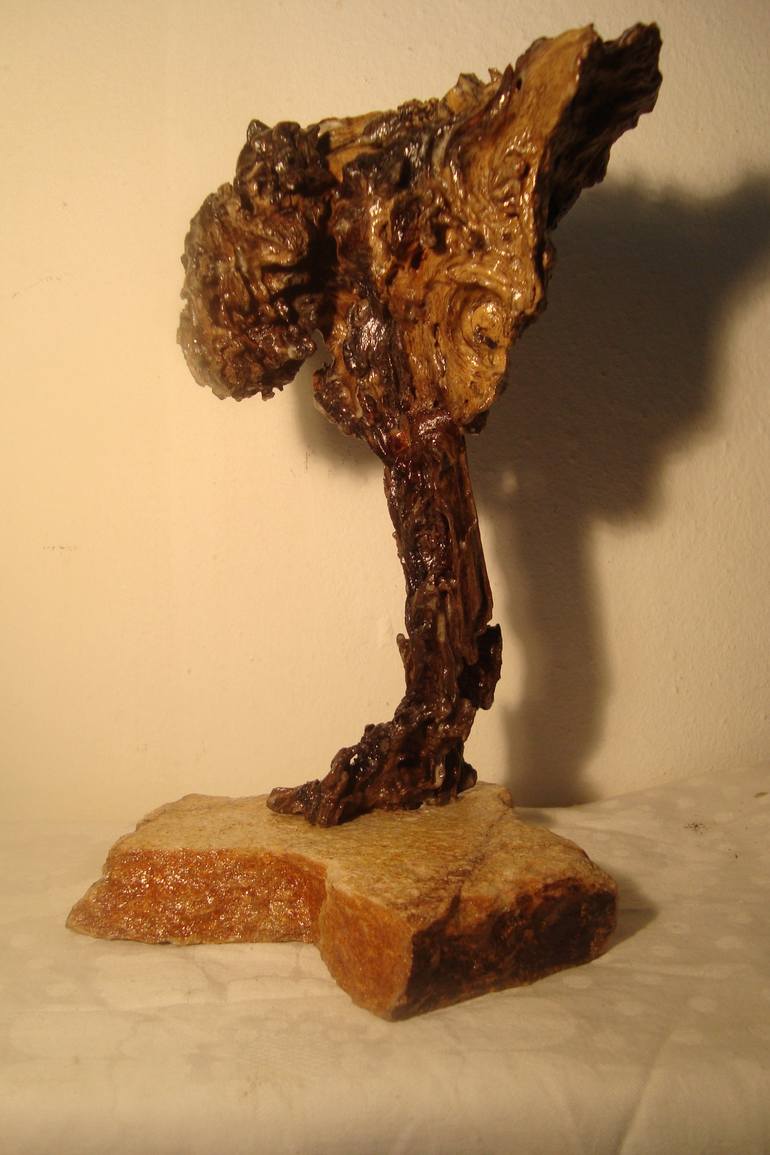 Original Abstract Sculpture by Angel Dobrev