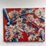 blossom on red by Graham Carew