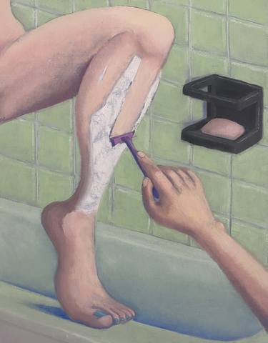 Shaving thumb