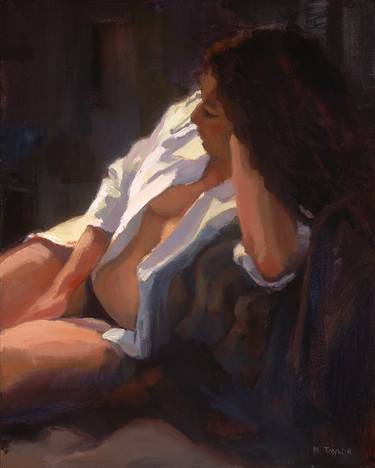 Original Figurative Women Paintings by Marjorie Taylor