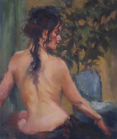 Original Figurative Nude Paintings by Marjorie Taylor