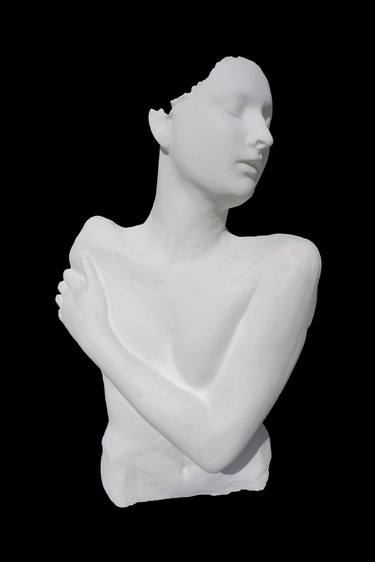 Original Portraiture Women Sculpture by Marissa Jones