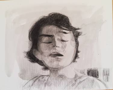 Print of Figurative Portrait Drawings by Malcolm Giscloux
