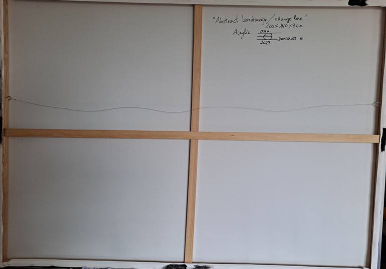 Original Abstract Painting by Dominault Evelyne