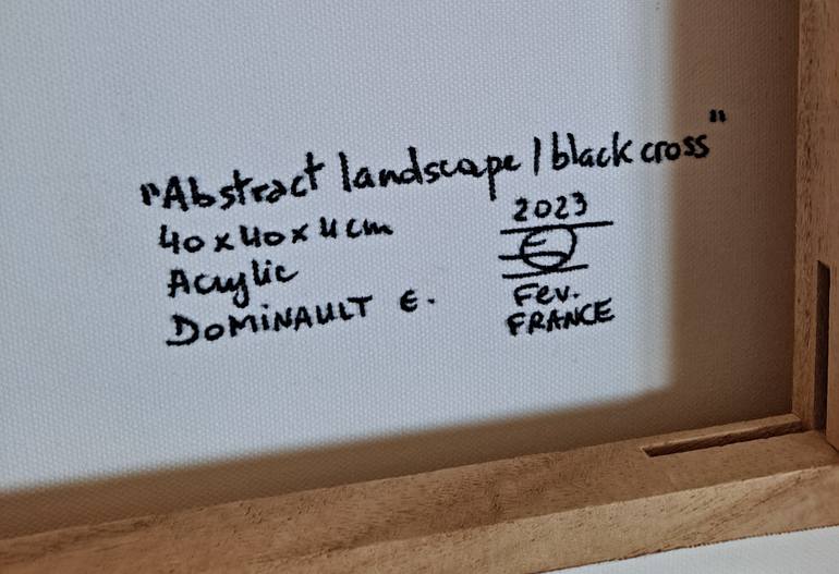 Original Abstract Painting by Dominault Evelyne
