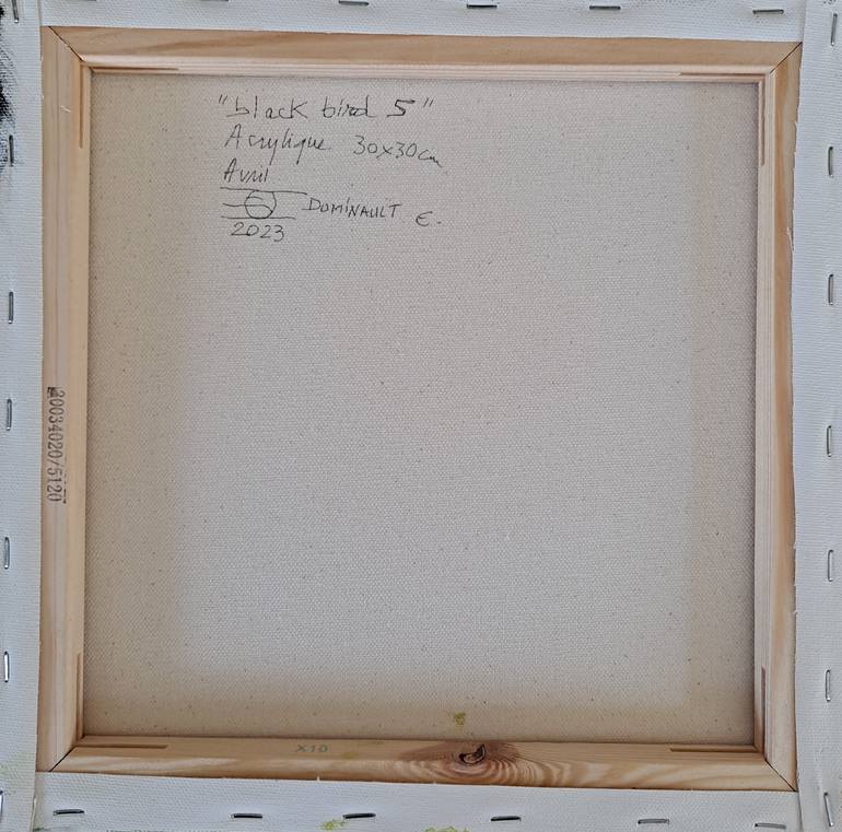 Original Abstract Painting by Dominault Evelyne