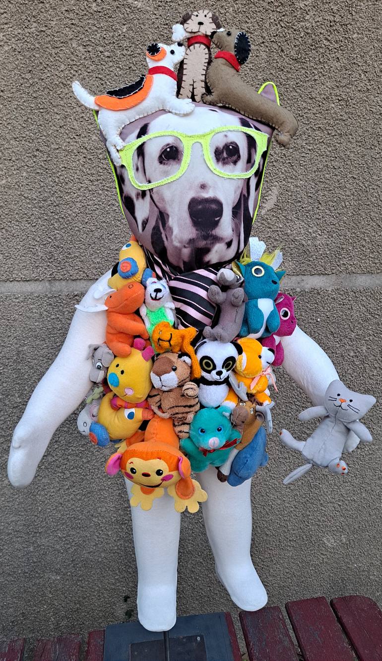 Original Contemporary Animal Sculpture by Dominault Evelyne