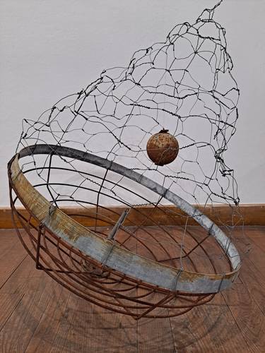 Original Abstract Sculpture by DOMINAULT EVELYNE