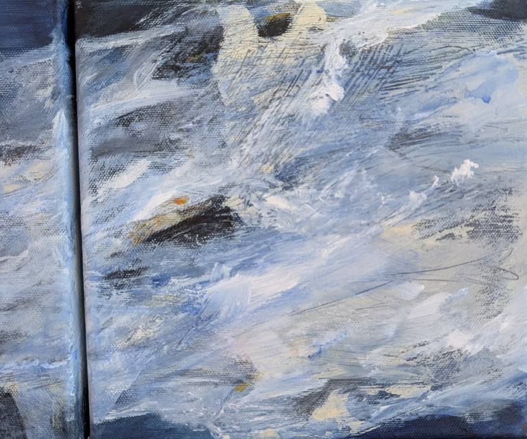 Original Contemporary Abstract Painting by Dominault Evelyne