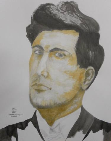 Original Portraiture Celebrity Drawings by DOMINAULT EVELYNE