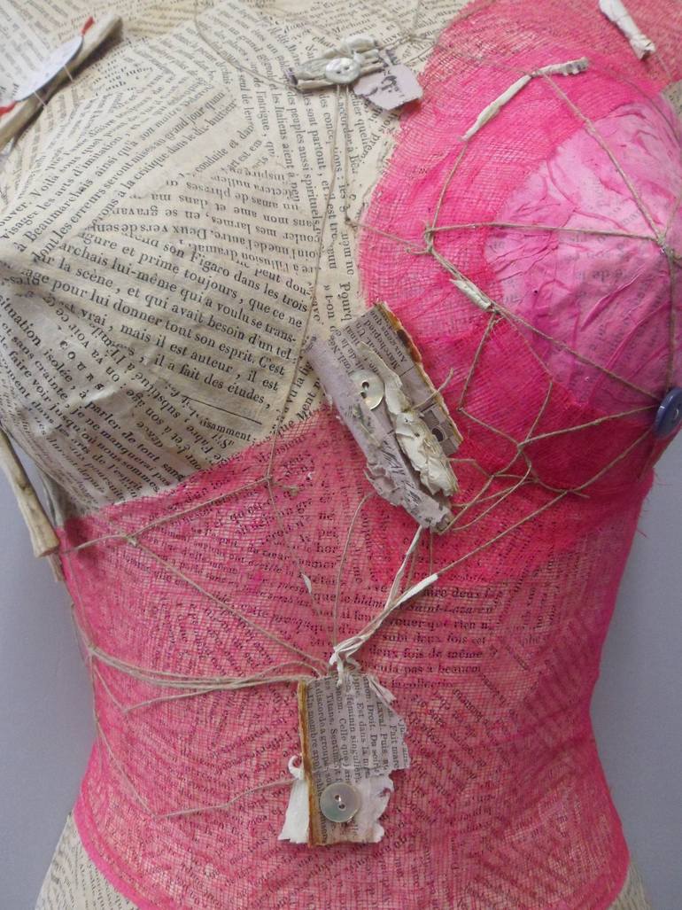 Original Figurative Body Sculpture by Dominault Evelyne