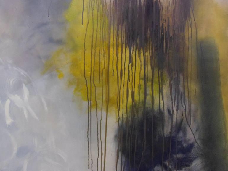 Original Abstract Painting by Dominault Evelyne