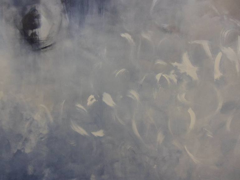 Original Abstract Painting by Dominault Evelyne