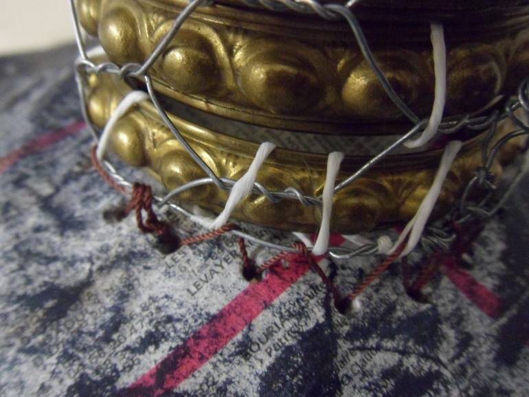 Original Abstract Sculpture by Dominault Evelyne