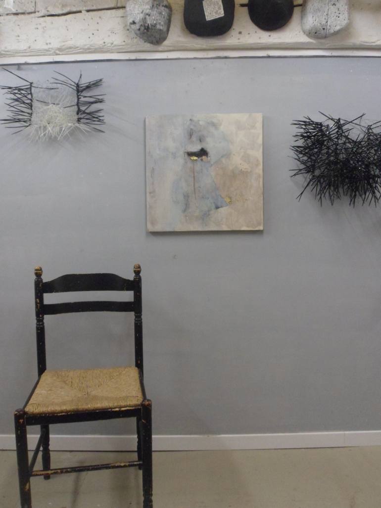 Original Abstract Painting by Dominault Evelyne