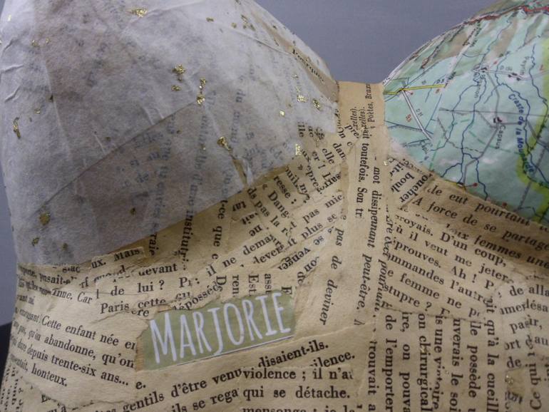 Original Figurative Body Sculpture by Dominault Evelyne