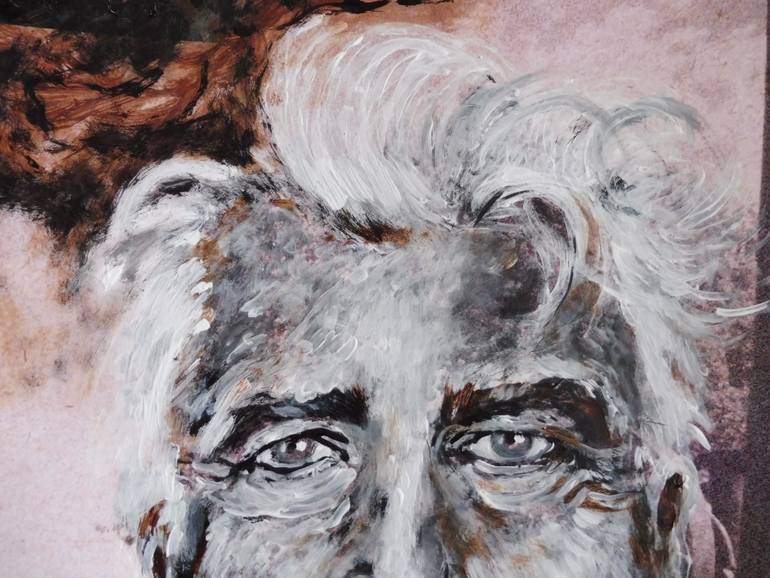 Original Figurative People Painting by Dominault Evelyne