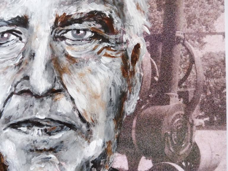 Original Figurative People Painting by Dominault Evelyne