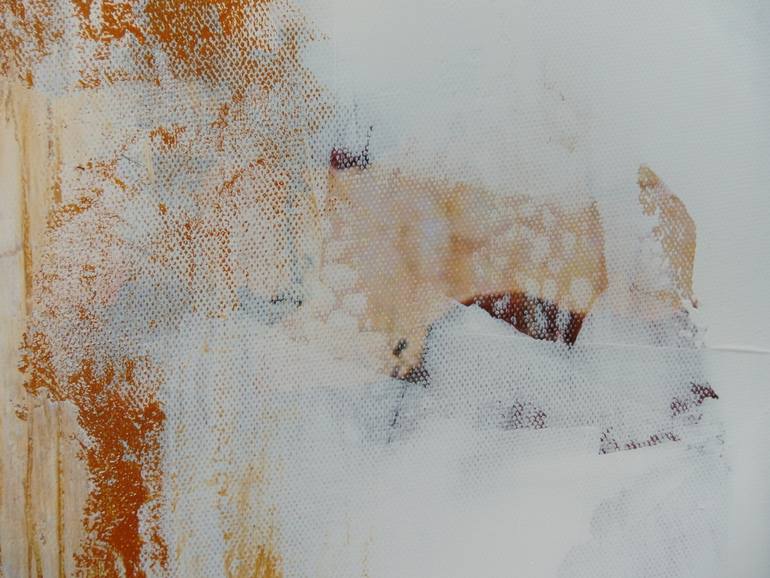 Original Minimalism Abstract Painting by Dominault Evelyne