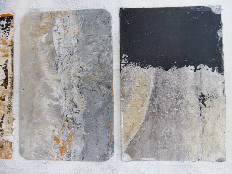 Original Abstract Painting by Dominault Evelyne