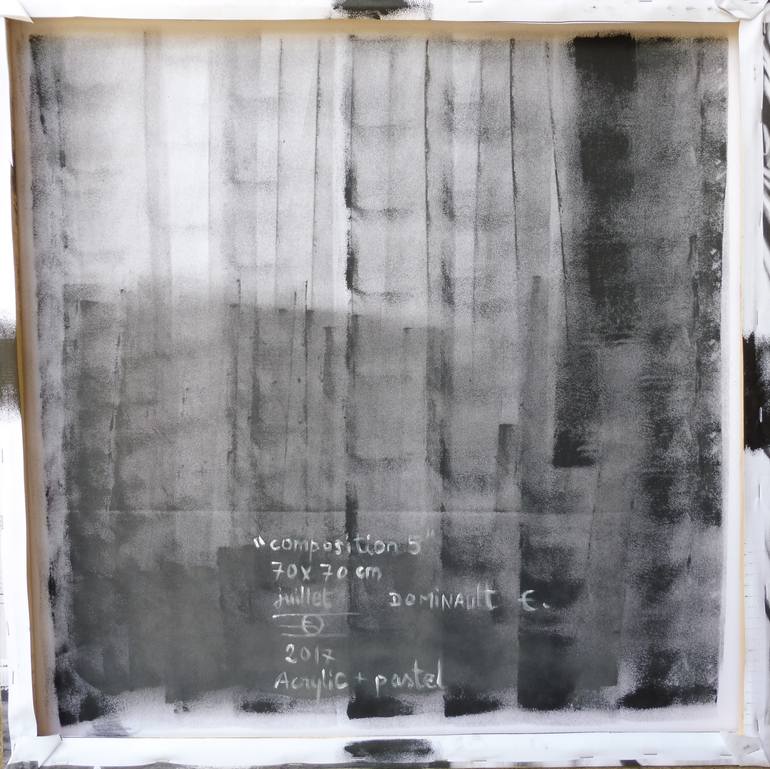 Original Abstract Painting by Dominault Evelyne