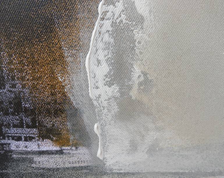 Original Abstract Painting by Dominault Evelyne