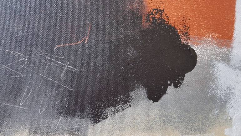 Original Minimalism Abstract Painting by Dominault Evelyne