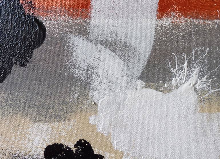 Original Minimalism Abstract Painting by Dominault Evelyne