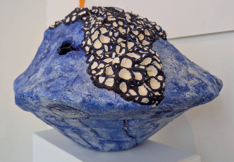 Original Minimalism Abstract Sculpture by Dominault Evelyne