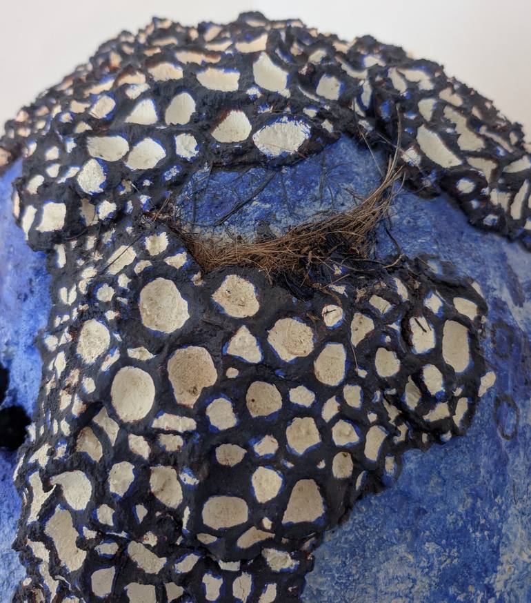 Original Minimalism Abstract Sculpture by Dominault Evelyne