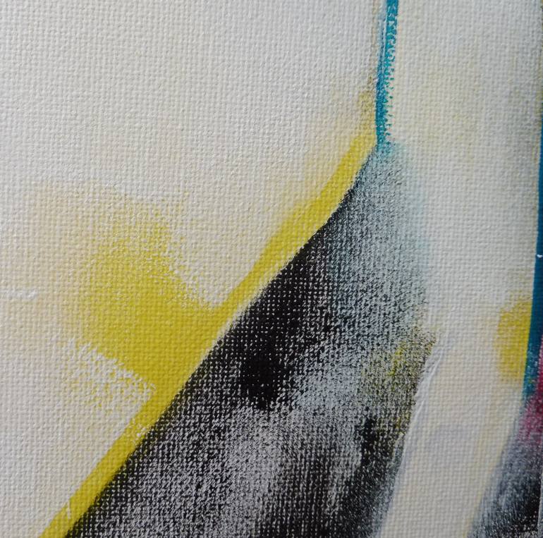 Original Abstract Painting by Dominault Evelyne