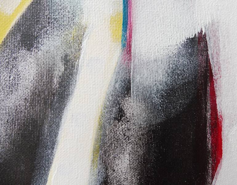 Original Abstract Painting by Dominault Evelyne