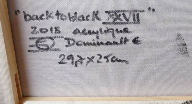 Original Abstract Painting by Dominault Evelyne