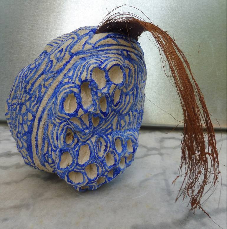 Original Abstract Sculpture by Dominault Evelyne