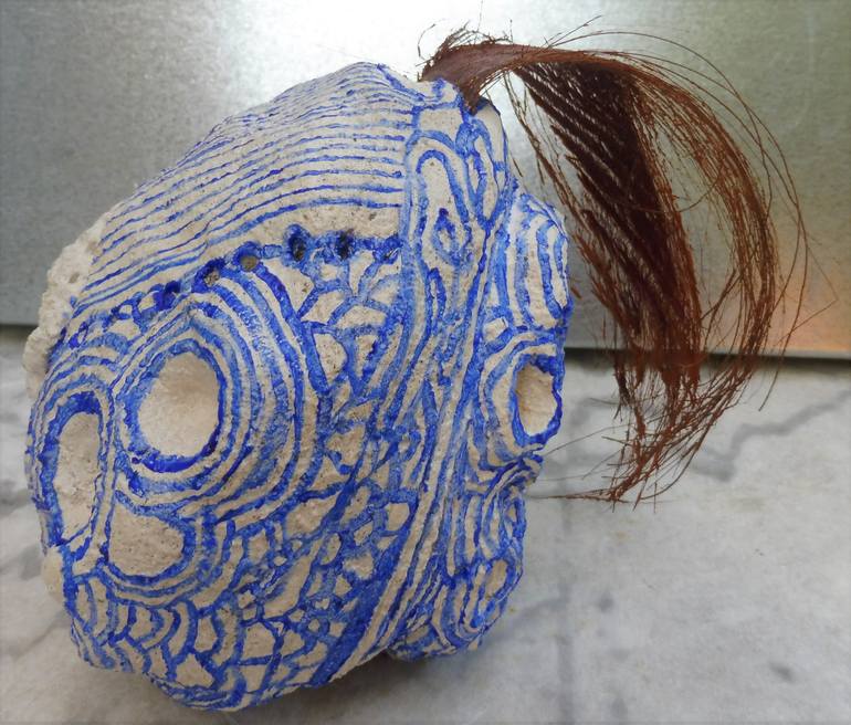 Original Abstract Sculpture by Dominault Evelyne