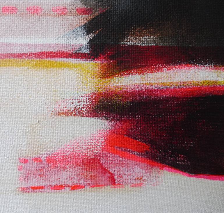 Original Abstract Painting by Dominault Evelyne
