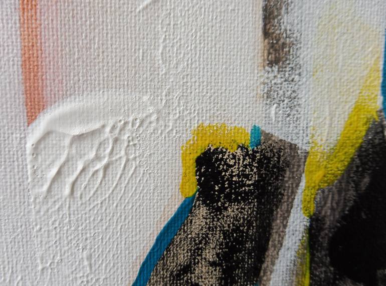 Original Abstract Painting by Dominault Evelyne